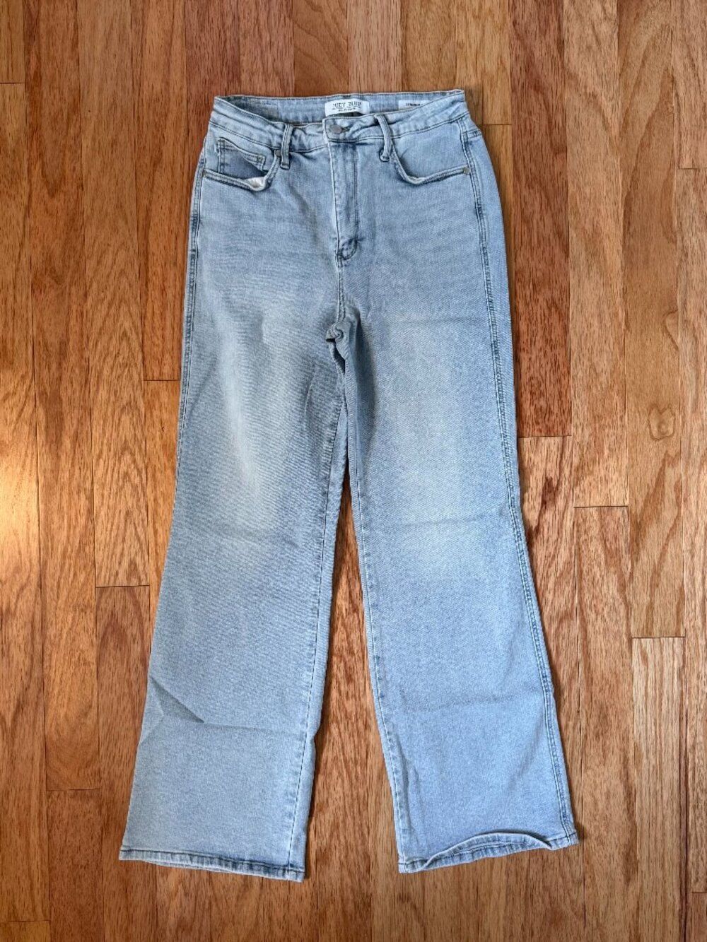 Judy Blue Light Wash High Rise Straight Leg Jeans Size 11/30